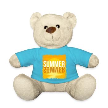 summer2 - Teddy Bear - atoll blue - Front