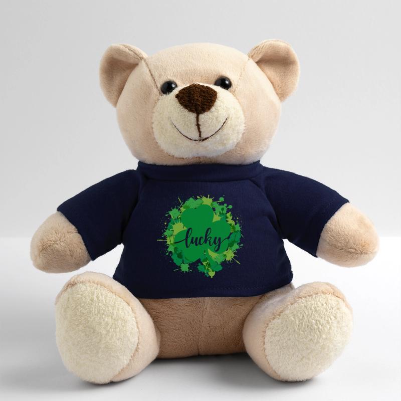 Aquarell Saint Patrick Day Teddy