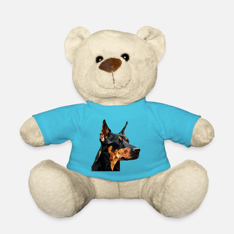 DOBERMAN - Teddy Bear - atoll blue