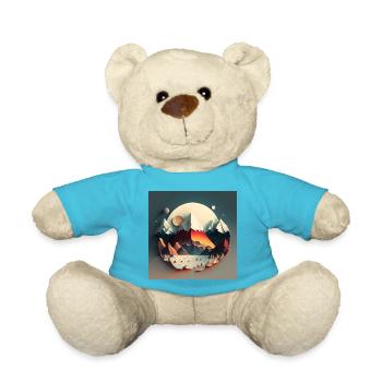 SURREAL - Teddy Bear - atoll blue - Front