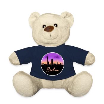 Bochum Fine Skyline - Nounours - bleu marine - Devant