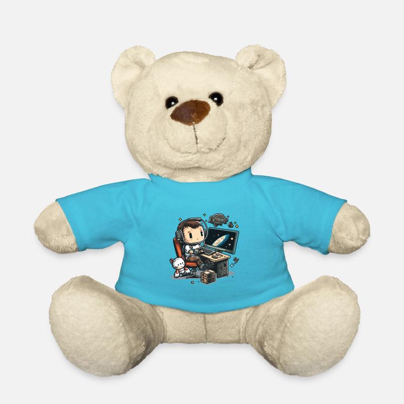 Cosmic Coding - Teddy Bear - atoll blue