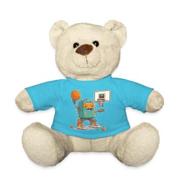 The future of the game - Teddy Bear - atoll blue - Front