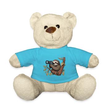 Der Slow-Snap - Teddy - Atollblau - Vorne
