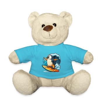 Pinguin Wave Rider - Teddy - Atollblau - Vorne