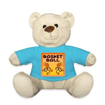 SPORT D’ÉQUIPE DE BASKETBALL FIGURINE - Nounours - bleu outremer - Devant