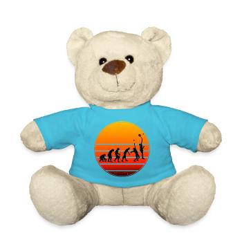 Paddle Tennis Hommes Sports de raquette Femmes - Nounours - bleu outremer - Devant