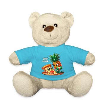 Pizza Hawaï - Nounours - bleu outremer - Devant