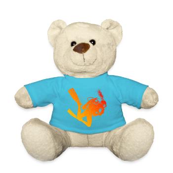 Plongée sous-marine Plongeur Homme Plongée Plongée Plongée - Nounours - bleu outremer - Devant