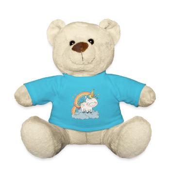 Regenbogen-Magie - Teddy - Atollblau - Vorne
