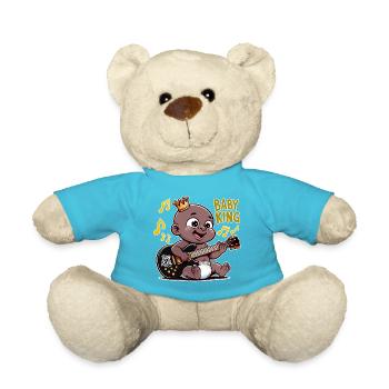 Baby King - Teddy Bear - atoll blue - Front