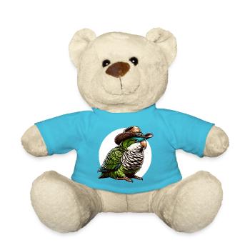 Quäker Papagei Mönch Sittich - Teddy - Atollblau - Vorne
