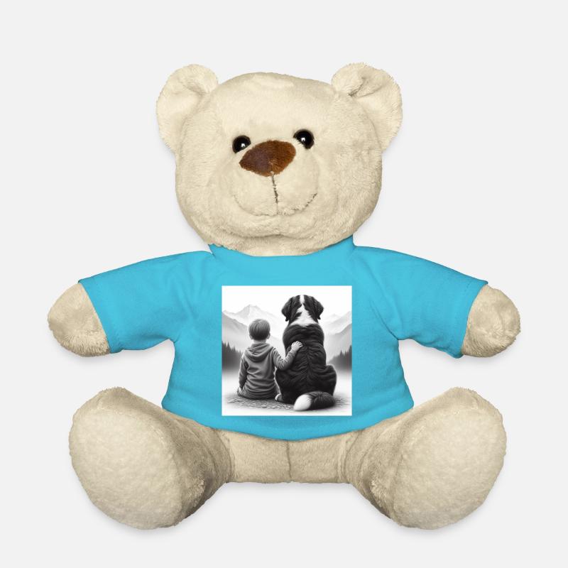 Berner Sennenhund - Teddy - Atollblau