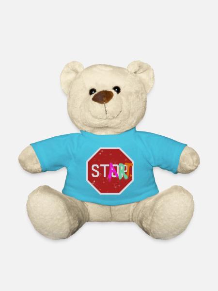 Stop start - Teddy - Atollblau