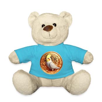 Medaille (01) - Teddy - Atollblau - Vorne