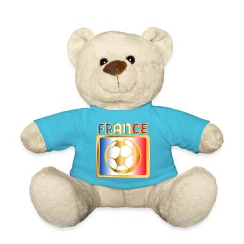 FRANCE FOOTBALL - Nounours - bleu outremer - Devant
