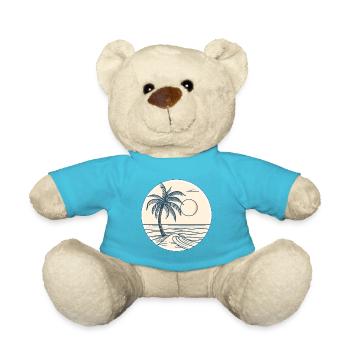 Palmstrand Sonnenuntergang - Teddy - Atollblau - Vorne