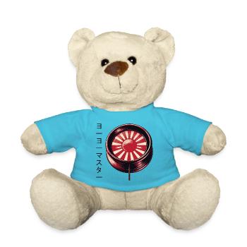 Yoyo Master Japanische Rote Sonne Yo-Yo - Teddy - Atollblau - Vorne