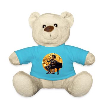 Piano-Zauberin - Teddy - Atollblau - Vorne
