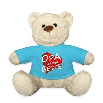 OPA IST DER BESTE - Teddy - Atollblau - Vorne