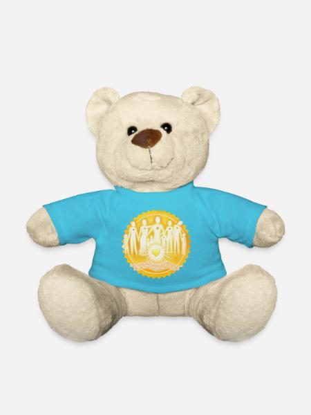 Sternentor LichtMenschen Sonne - Sonja Ariel - Teddy - Atollblau