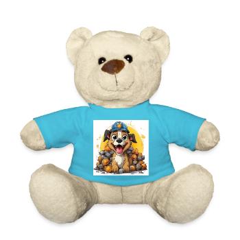 Le constructeur canin - Nounours - bleu outremer - Devant