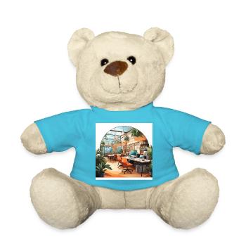 Zentrum für Zusammenarbeit - Teddy - Atollblau - Vorne