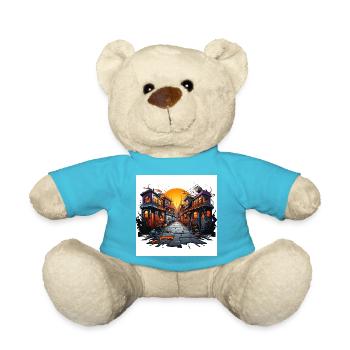 Artistic Expression - Teddy Bear - atoll blue - Front