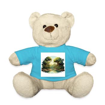 Flüsternde Wälder - Teddy - Atollblau - Vorne