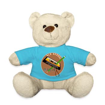 Musik der alten Schule - Teddy - Atollblau - Vorne