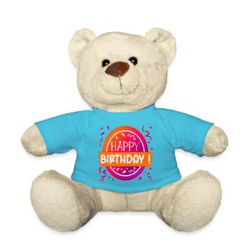 FÉLICITATIONS - Nounours - bleu outremer - Devant