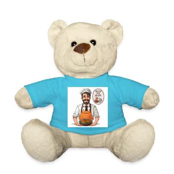 La Couture Gourmande - Nounours - bleu outremer - Devant