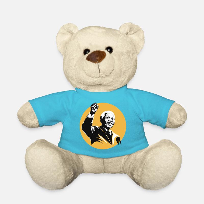 Nelson Mandela | Inspiration - Nounours - bleu outremer