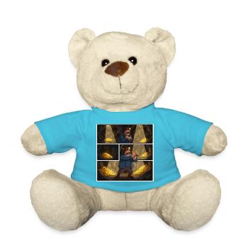 Abenteuer im Goldenen Schatz - Teddy - Atollblau - Vorne