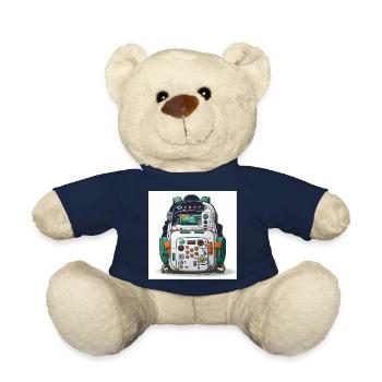 The Geeks Tech Carry - Teddy Bear - french navy - Front