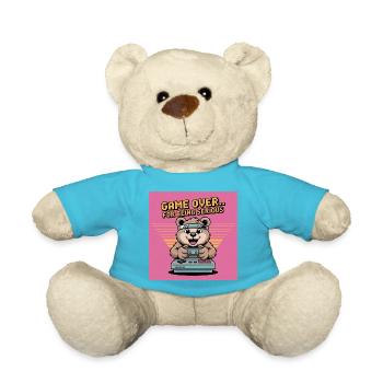 Teddybär Gierczak Lustiges Retro-Thema - Teddy - Atollblau - Vorne