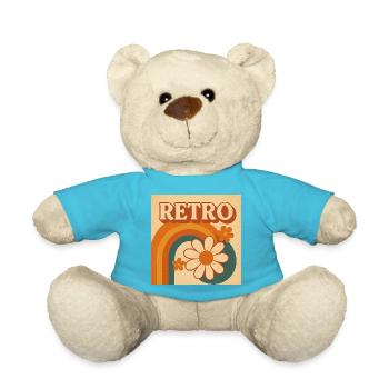 Sunshine & Daisies – 70s Vibes Forever - Teddy - Atollblau - Vorne