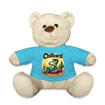 Chillzard – Hot Rock, Cool Vibes - Teddy - Atollblau - Vorne