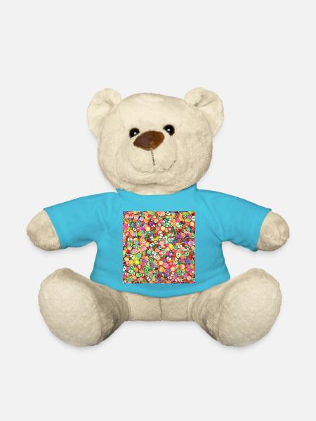 Gute Laune - Teddy - Atollblau