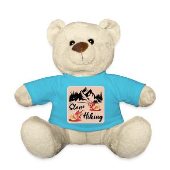 LANGSAM WANDERNDES PAAR SCHNECKE - Teddy - Atollblau - Vorne