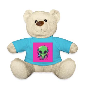 Extraterrestre Sourire Cosmiques - Nounours - bleu outremer - Devant
