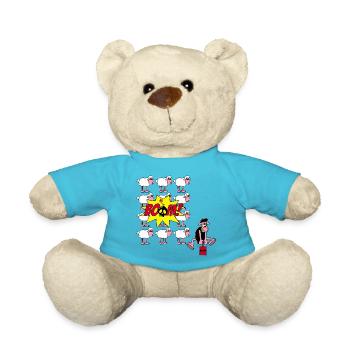 The rebellious sheep strikes again - Teddy Bear - atoll blue - Front