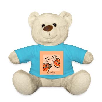 HALLOWEEN KOSTÜM RADSPORT KÜRBIS - Teddy - Atollblau - Vorne