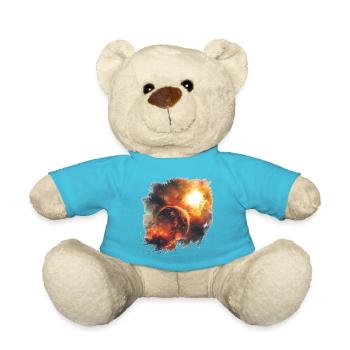 Planetary Cosmos Firestorm - Teddy Bear - atoll blue - Front