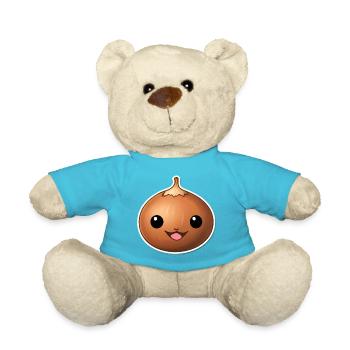 Kawaii Chestnut - Teddy Bear - atoll blue - Front