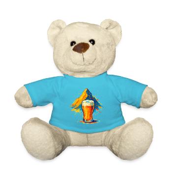 Biergipfel Farbexplosion - Teddy - Atollblau - Vorne