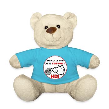 Bleib nicht bei mir, hdi - Teddy - Atollblau - Vorne