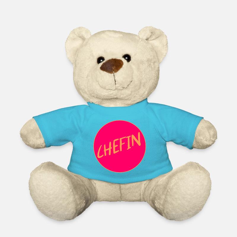 Chefin Karriere - Teddy - Atollblau