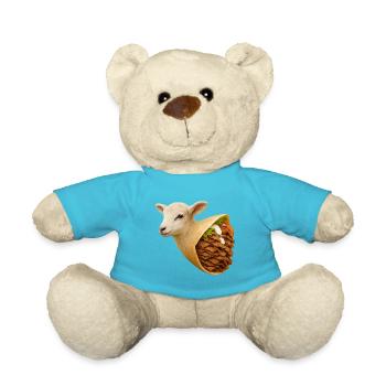 Lamb kebab | Reduced meat consumption - Teddy Bear - atoll blue - Front