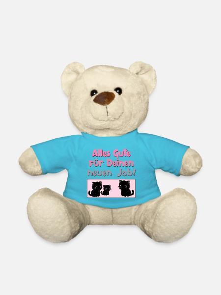 ABSCHIED KOLLEGEN NEUER JOB - Teddy - Atollblau